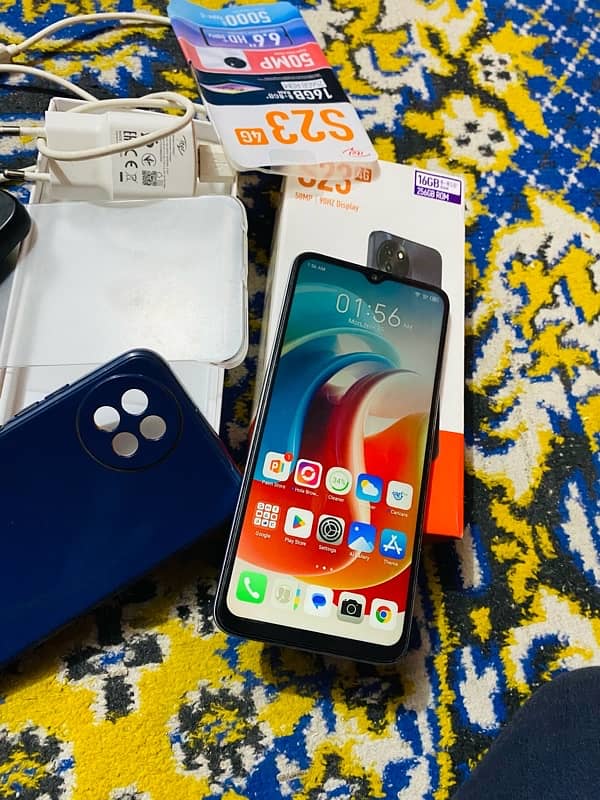 itel s23 16/256gb complete box pta official approved 14