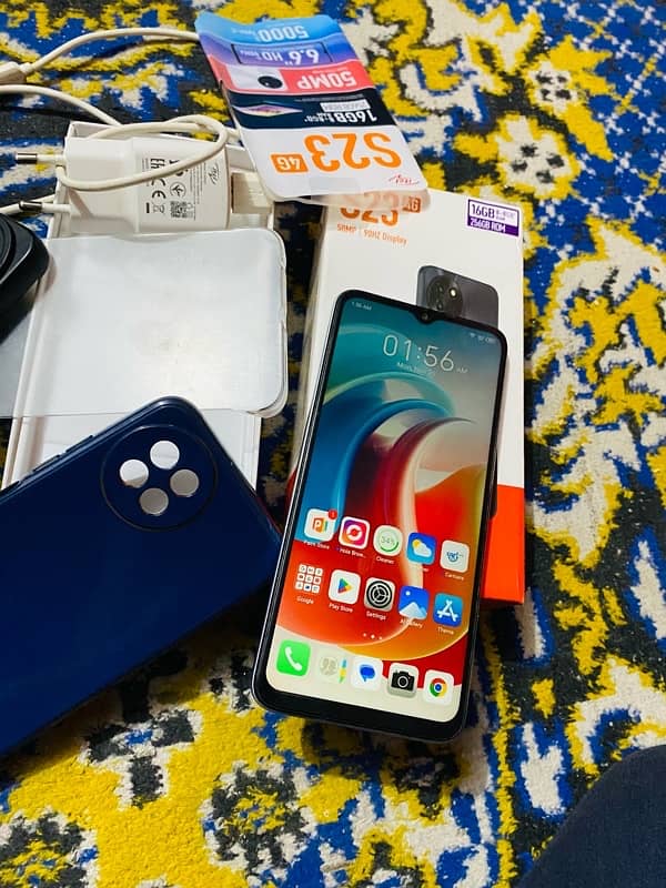 itel s23 16/256gb complete box pta official approved 15