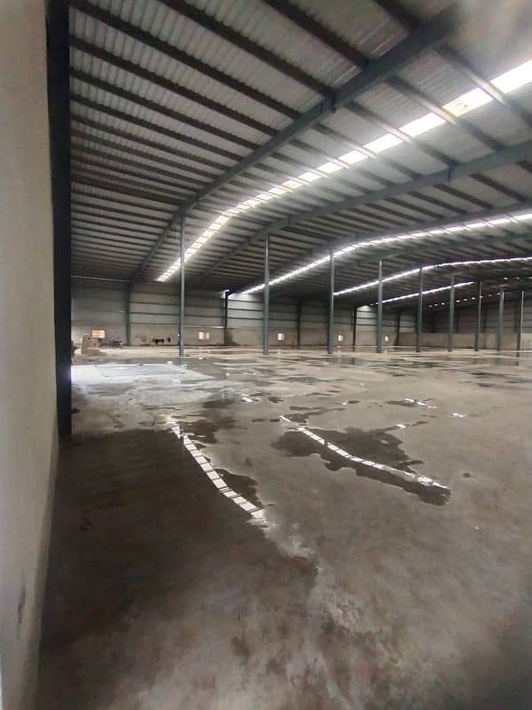 16 Kanal Factory On Ideal Location Available For Sale With Wide Parking At FIEDMC 0