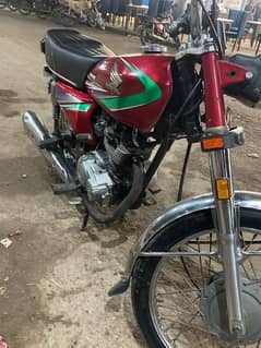 honda CG125 For sale karachi Number