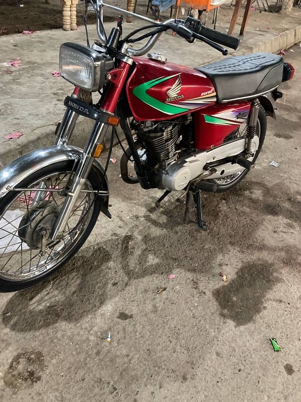 honda CG125 For sale karachi Number 2