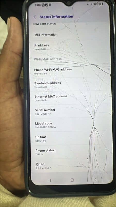 samsung a8 2018 orignal puc atach 10