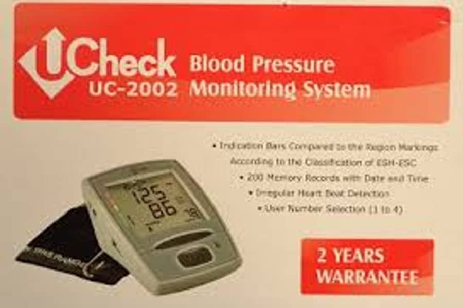 Blood Pressure Monitoring machine Check UC2002 2