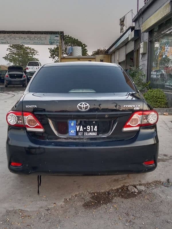 Toyota Corolla XLI 2012 1