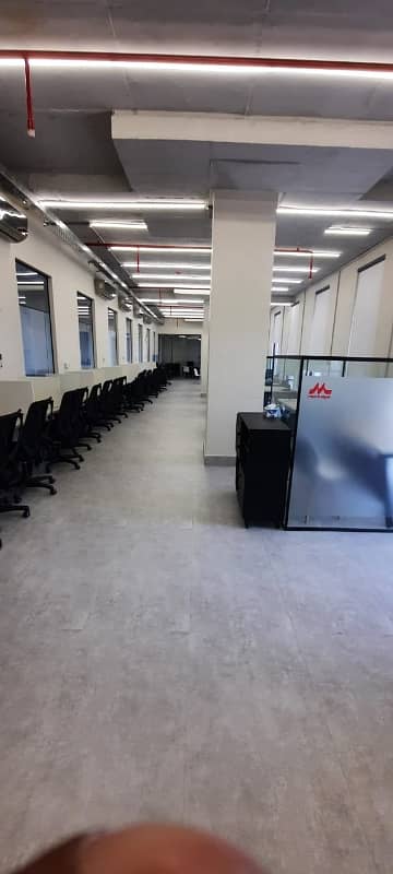 9500 Sq. Ft Furnished Commercial Office For Rent 6