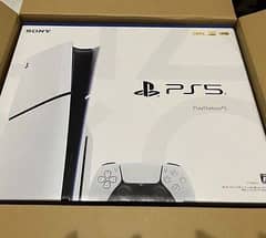 Ps5 slim only seal open used once.