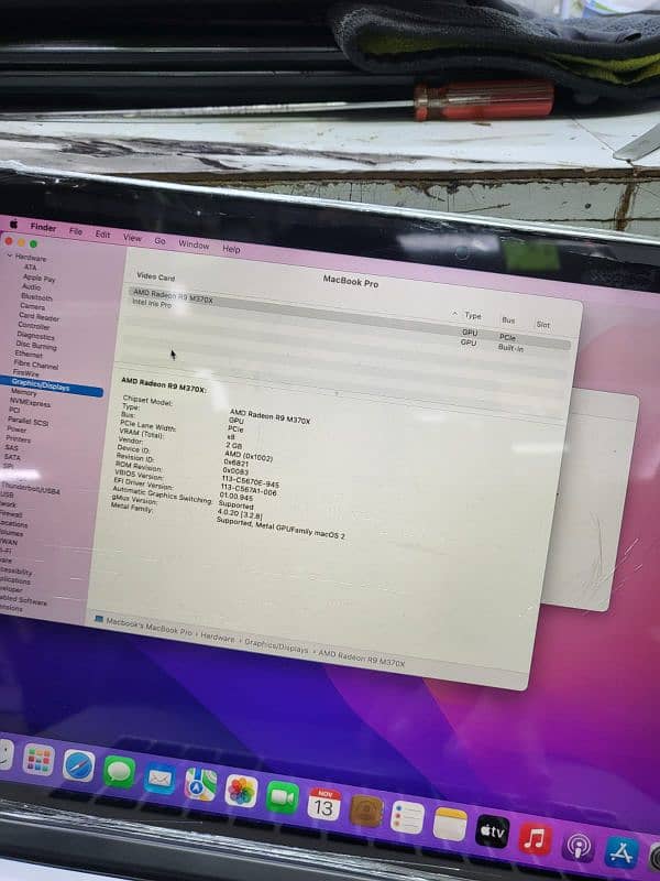 Macbook Pro 2015 15inc 16/512 2gb grafic 6