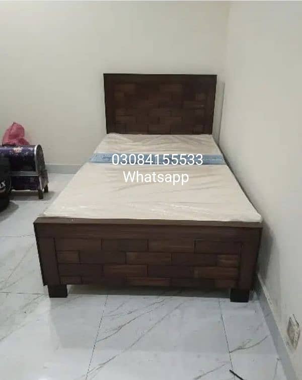 Wooden Single Bed/single bed/New single bed/used single bed/furniture 2