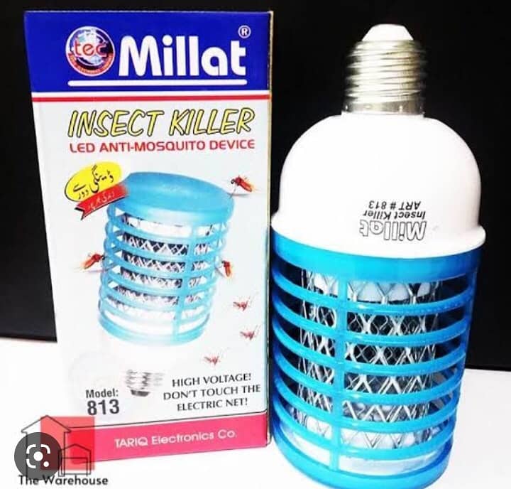 Millat Insect Killer Bulb - With Blue LED Light 816 Big Size 5