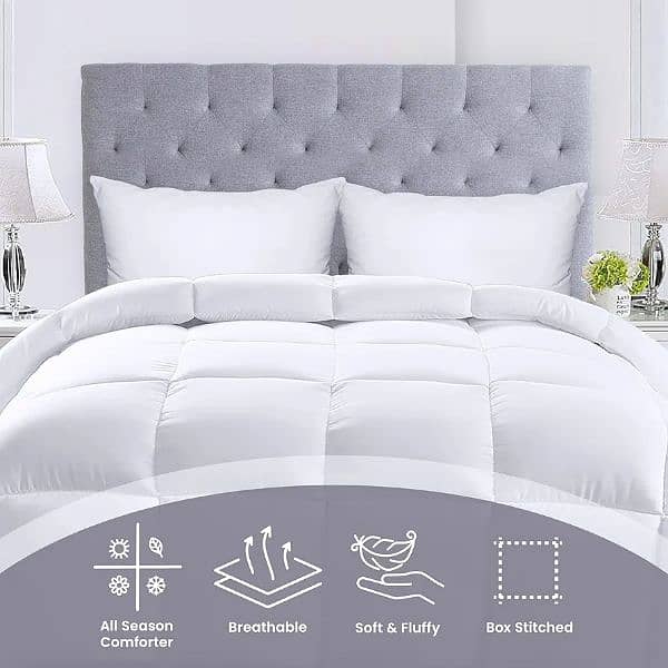 Utopia Bedding Comforter 100%  Export Quality 1