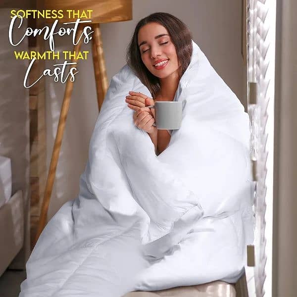 Utopia Bedding Comforter 100%  Export Quality 0