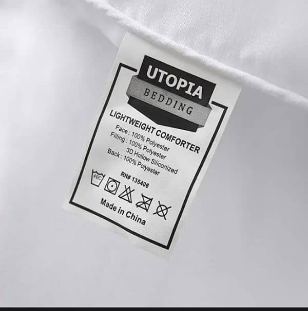 Utopia Bedding Comforter 100%  Export Quality 14