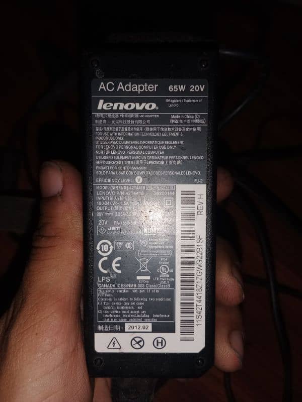 Lenovo charger 1