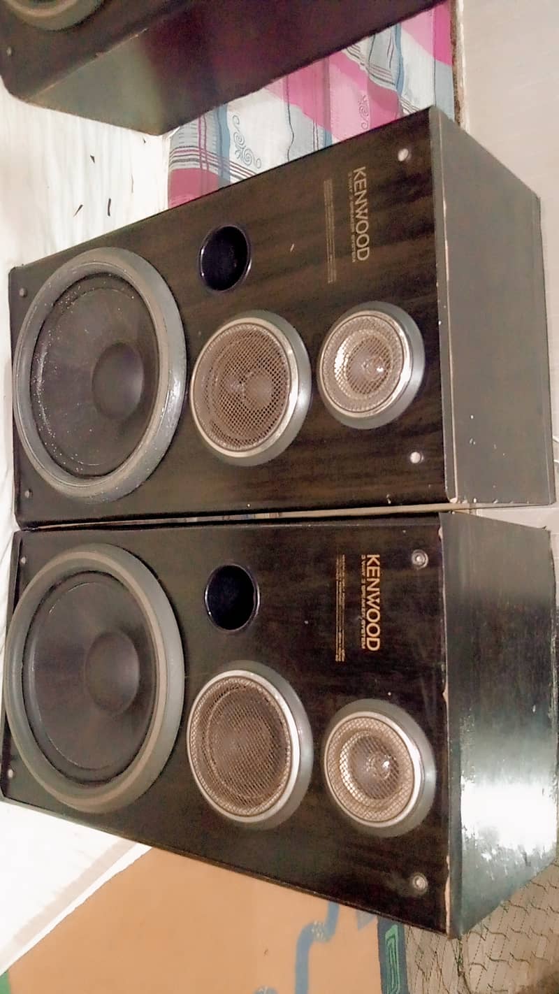 KENWOOD 5J & KENWOOD 7J SPEAKERS 12