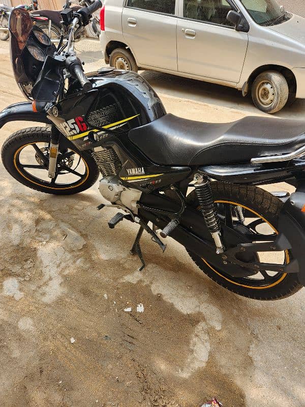 yamaha ybr 125g 2021 Black 7