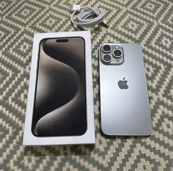 Iphone 15 pro max 256 gb LLA non pta factory unlocked 0