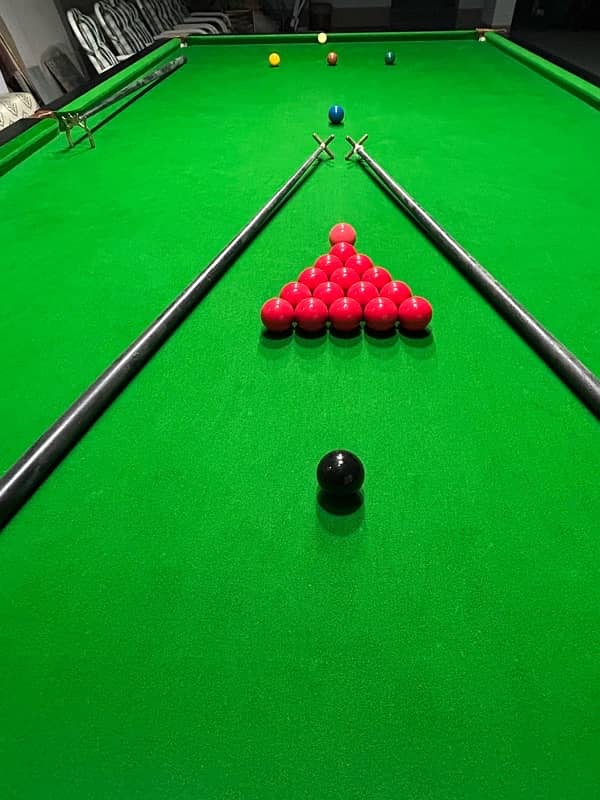 Rassson Snooker table , (  6X12  ) All billards 3