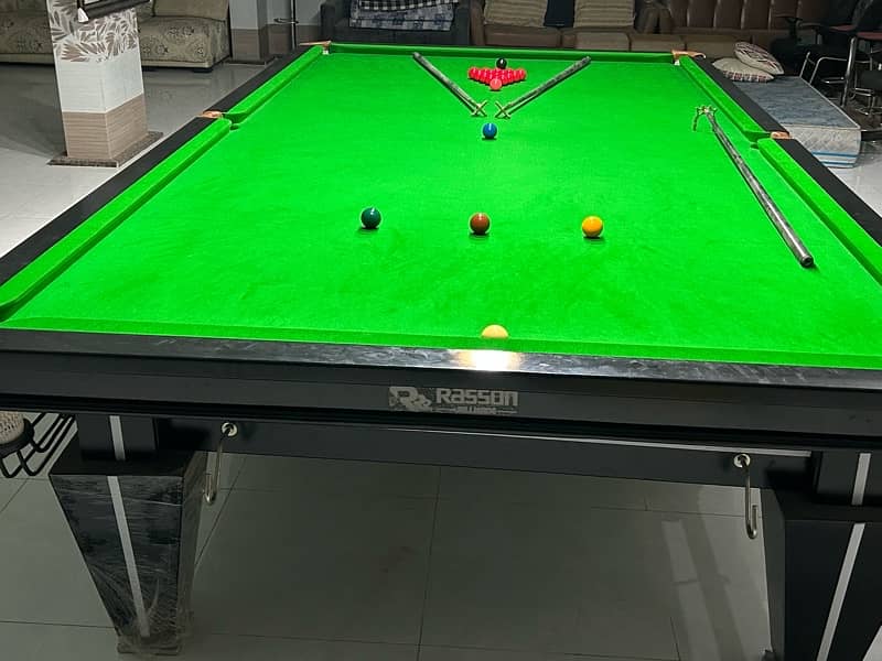 Rassson Snooker table , (  6X12  ) All billards 4