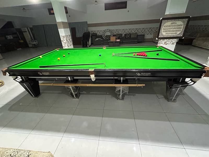 Rassson Snooker table , (  6X12  ) All billards 7