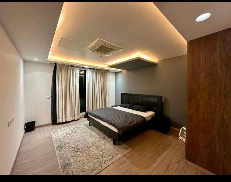 Daily Basis Hotel Apartments Available Gold Crest apartment DHA LAHORE 2