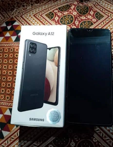 samsung A12  4/64 new condition. 2