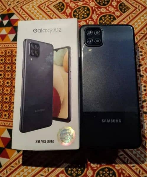 samsung A12  4/64 new condition. 3