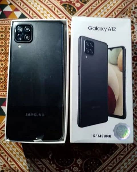 samsung A12  4/64 new condition. 5