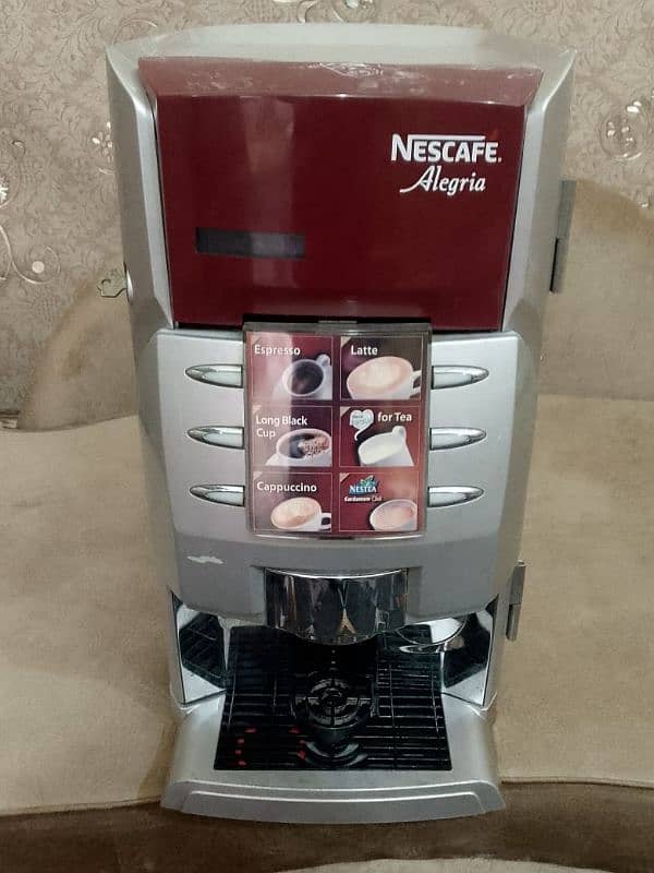 Nescafe Alegria coffee machine 0