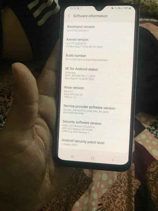 Samsung Galaxy A30s 10