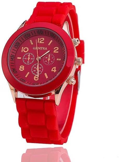 Luxury Wrist Watches Quartz Watch Silicone Strap Men and Ladies 3