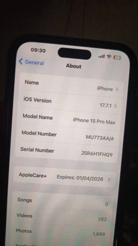 iphone 15 pro max 256gb black aur natural 3