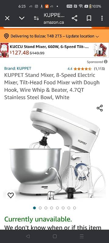 STAND MIXER 16