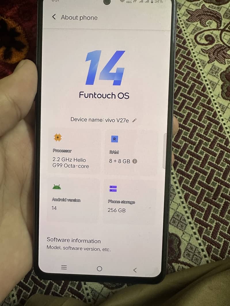 Vivo V27e 8/256 9