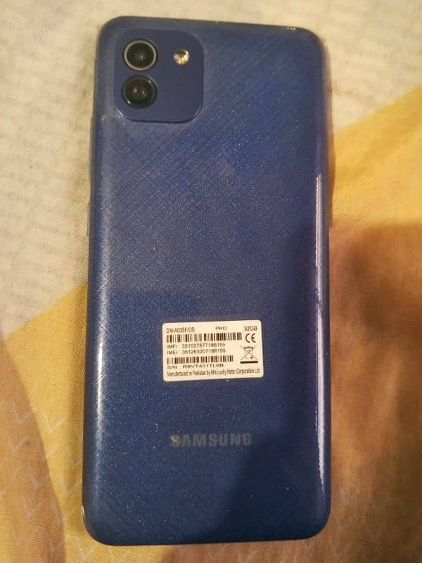 Samsung galaxy A03 3/32 1