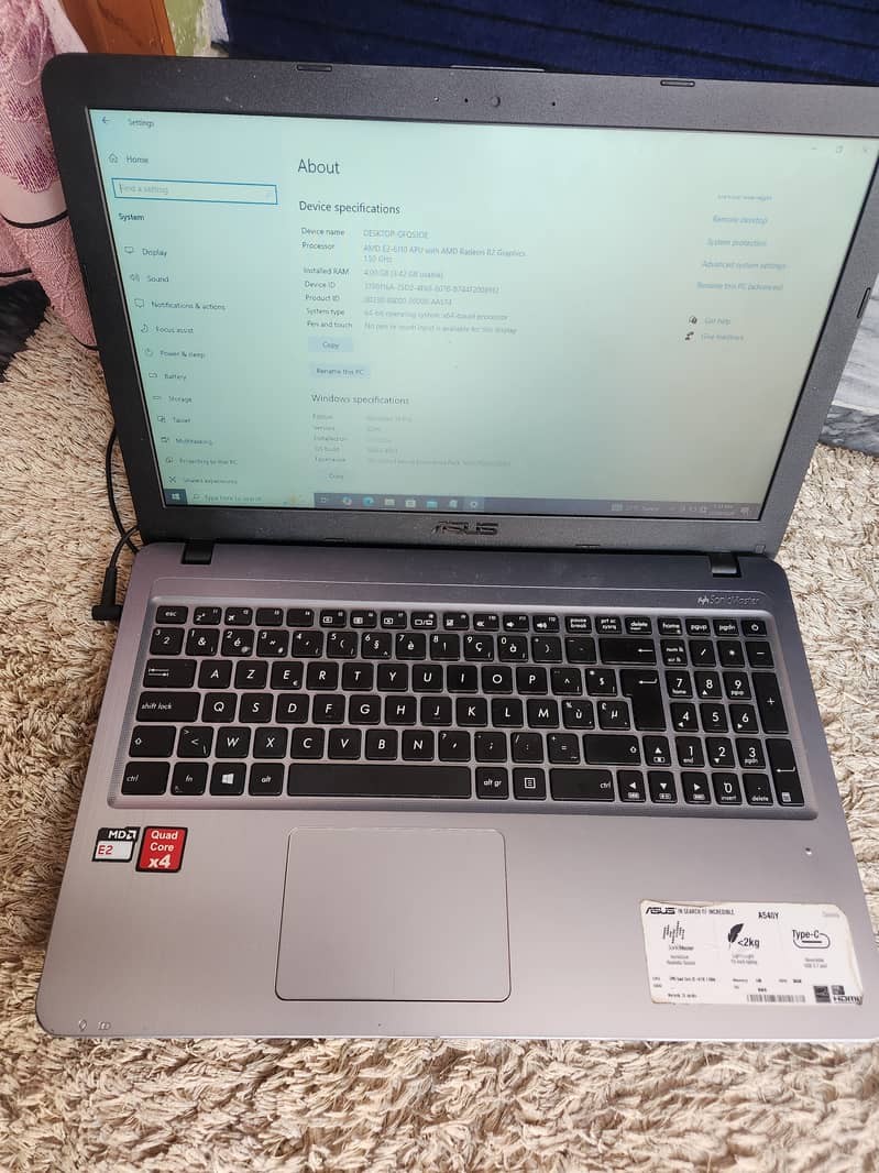 ASUS A540Y 6