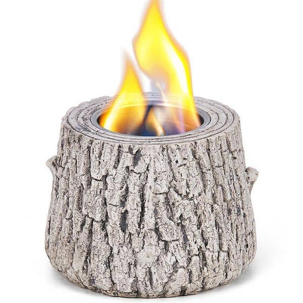 Mini table top fire pit-Smokeless rubbing Alcohol/Ethanol Burner. 1