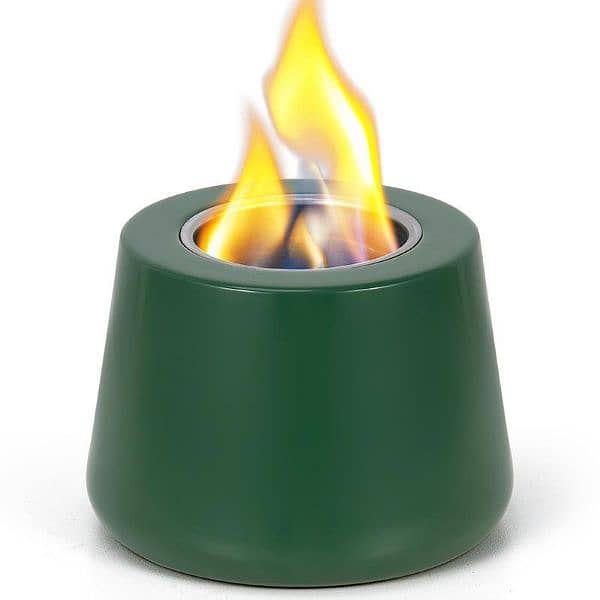 Mini table top fire pit-Smokeless rubbing Alcohol/Ethanol Burner. 8