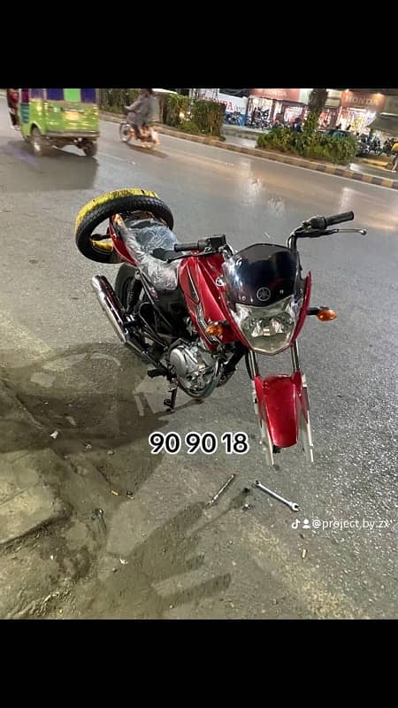 Ybr 125 2015 Faislabad registered Urgent for sale 9