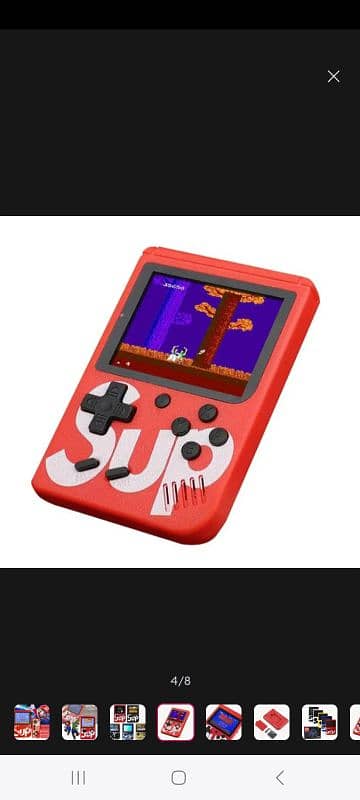 SUP game 400 in 1 retro games rechargeable 2