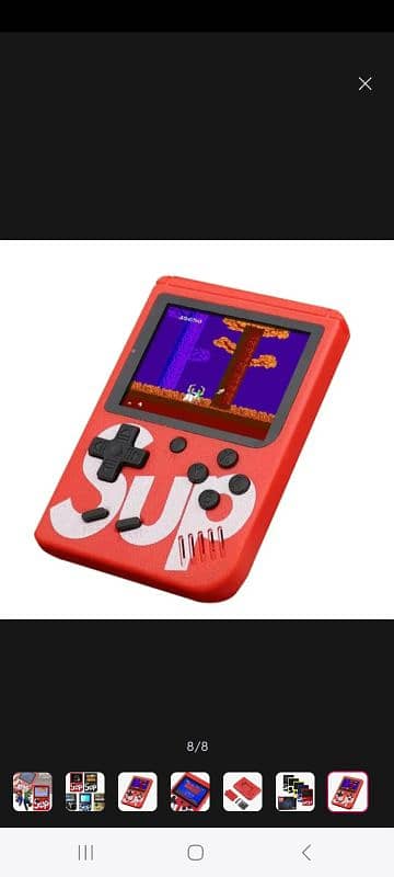 SUP game 400 in 1 retro games rechargeable 4