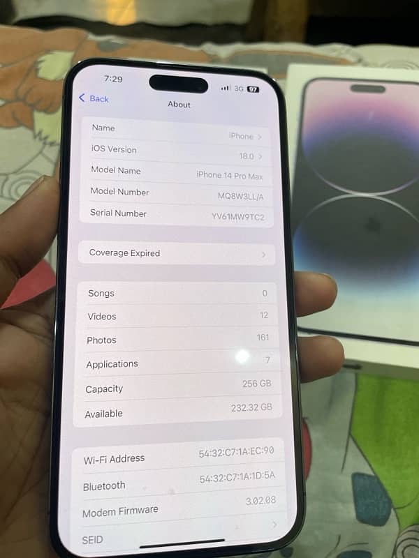 Iphone 14 Pro Max 256 GB PTA Approved 90BH 11