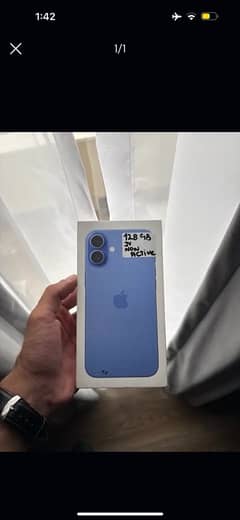 iPhone 16 128Gb JV            13,14,15 pro max