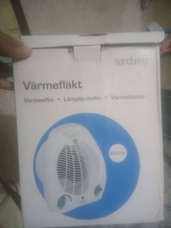 Sandberg Air Heater Good Condition 1