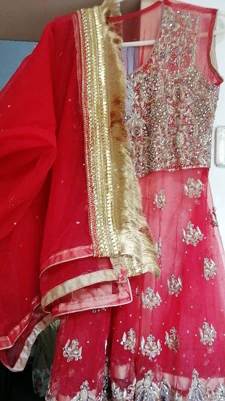 bridal fancy frock 0