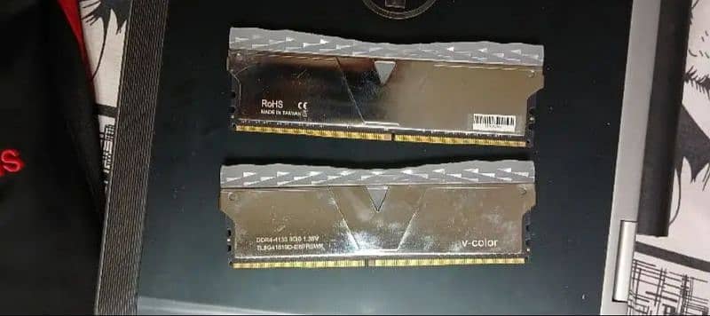 V color 16gb (8x2) DDR4-4133 MHZ cl19 4