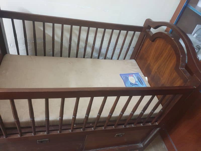 Baby  Cot  .  Pure Wooden made 1