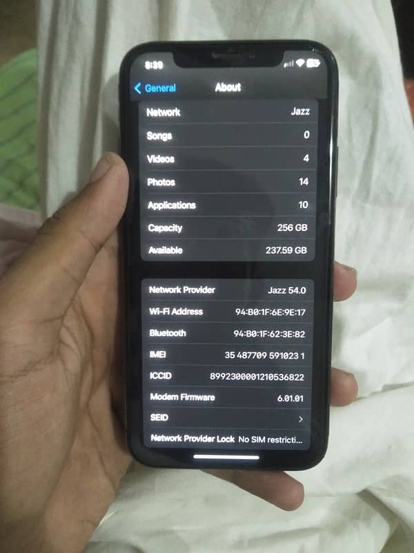 iphone X 256gb Pta Approved 1