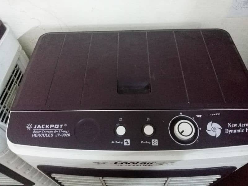 2  Jackpot Air cooler for urgent sale!! 4