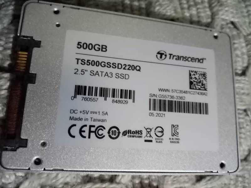 Transcend 500gb SSD 0