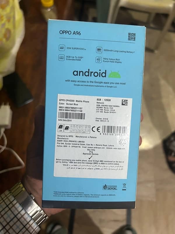 Oppo A96 4